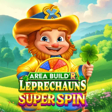 Area Build'R Leprechauns Super Spin game tile