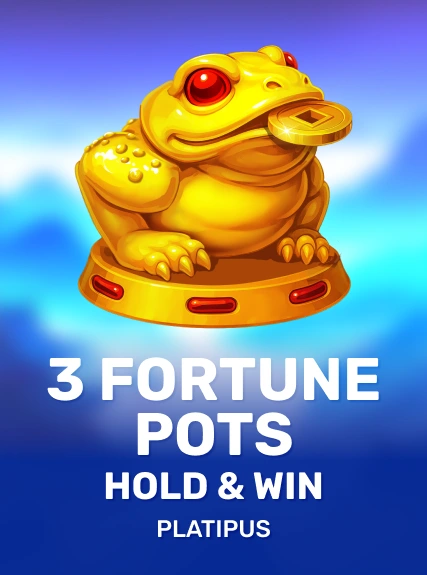3 Fortune Pots Hold & Win game tile
